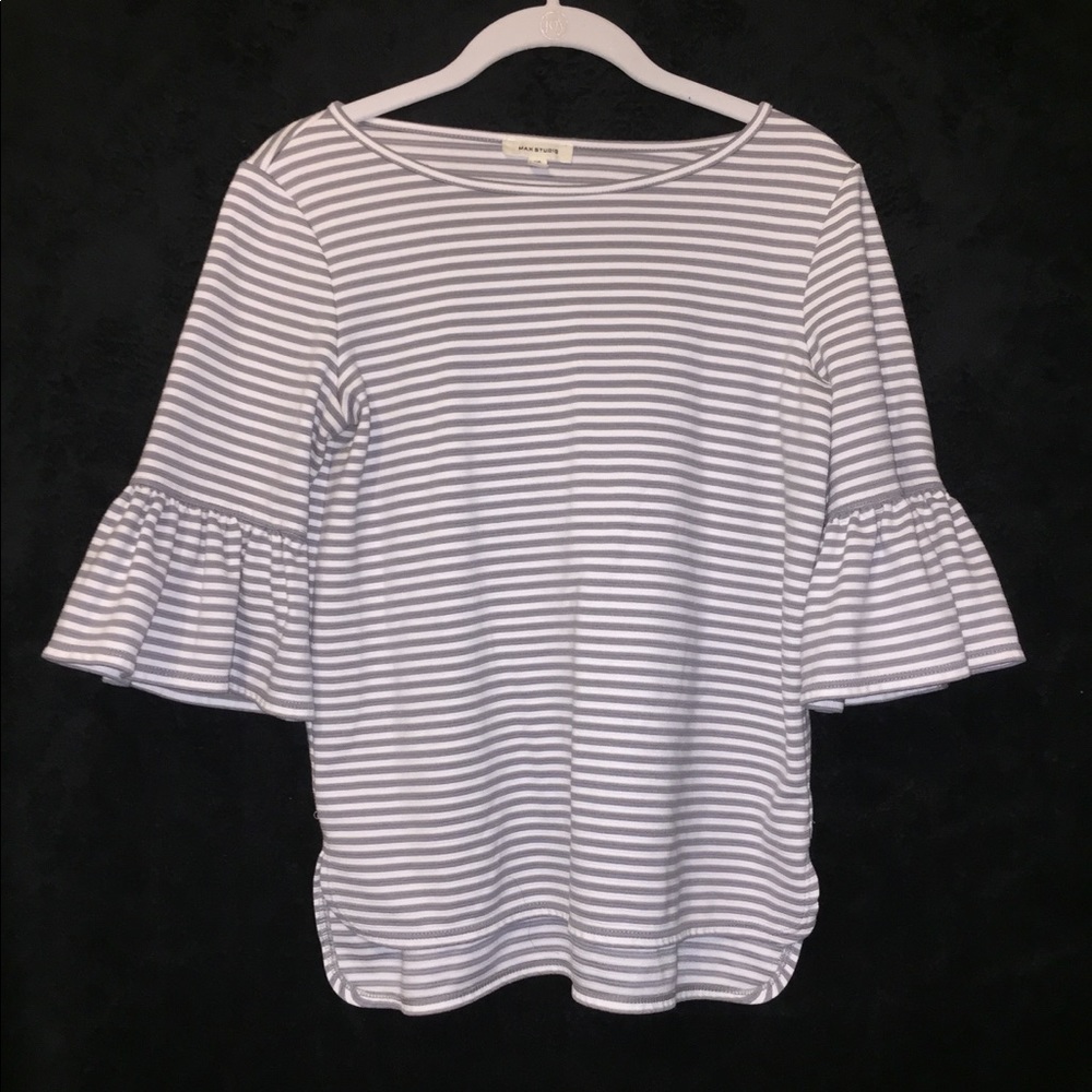 MAX STUDIO STRIPED SHIRT
